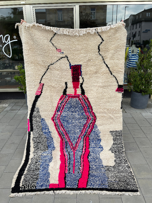 Azilal PINK SHAPE | 2,56 x 1,54 m