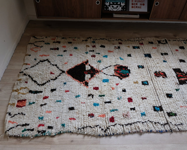 Azilal LONG DRIPPING DOTS | M | 1,25 x 2,65 m
