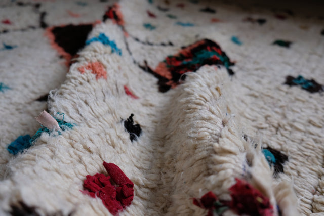 Azilal LONG DRIPPING DOTS | M | 1,25 x 2,65 m