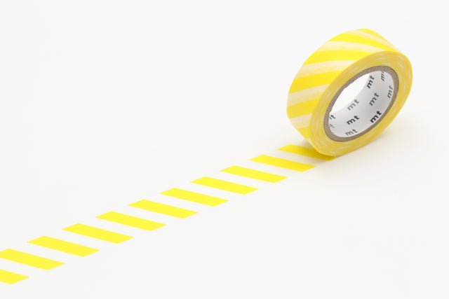 MT Masking Tape STRIPE LEMON