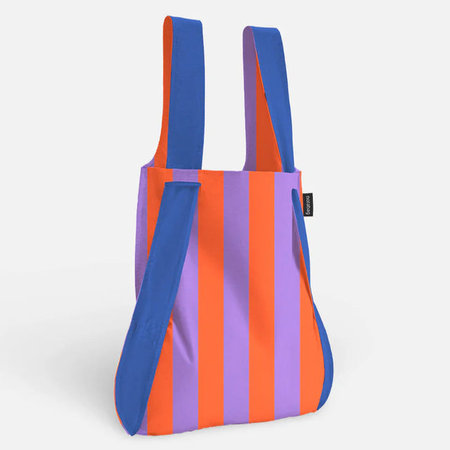 Notabag Original ROYAL STRIPES | Tragetasche und Rucksack für unterwegs