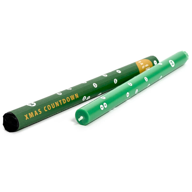 Kerze X-MAS COUNTDOWN | Adventskerze aus Stearin