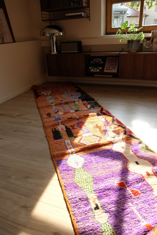 Vintage-Läufer "PATTERN" | 0,82 x 3,36 m