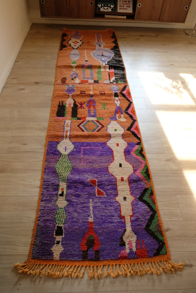 Vintage-Läufer "PATTERN" | 0,82 x 3,36 m