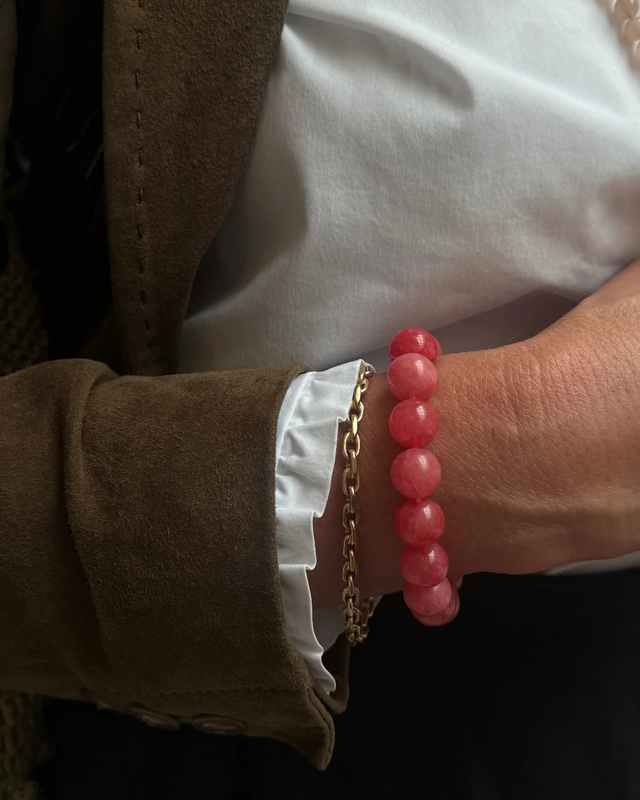Chunky Edelstein-Armband CLARITY | Redstone Quartz