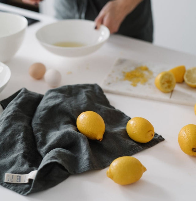 Geschirrtuch aus reinem Leinen | 45 x 65 cm