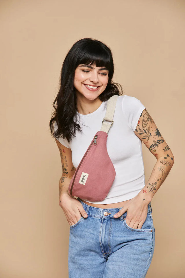 Bauchtasche OLIVIA aus Bio-Baumwolle in trendigen Farben