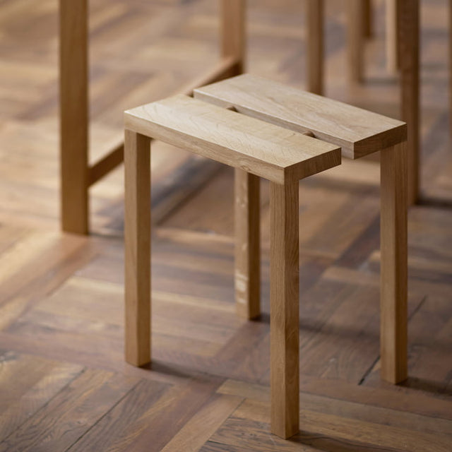 PEG STOOL | Hocker aus Eiche Natur