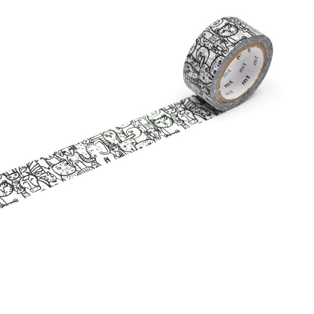 MT Masking Tape CUP OF THERAPY | ANIMALS