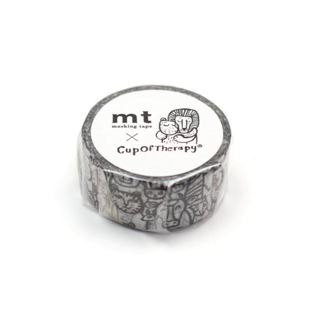 MT Masking Tape CUP OF THERAPY | ANIMALS