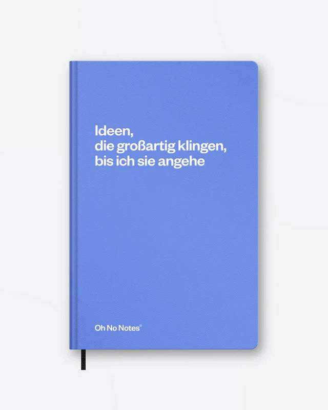 Notizbuch "Großartige Ideen" | Oh No Notes