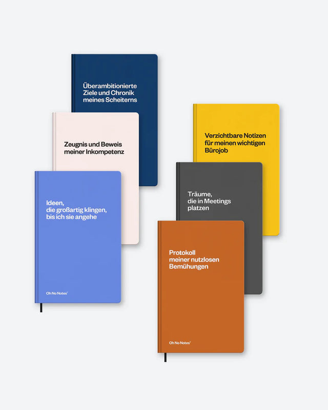 Notizbuch "Großartige Ideen" | Oh No Notes