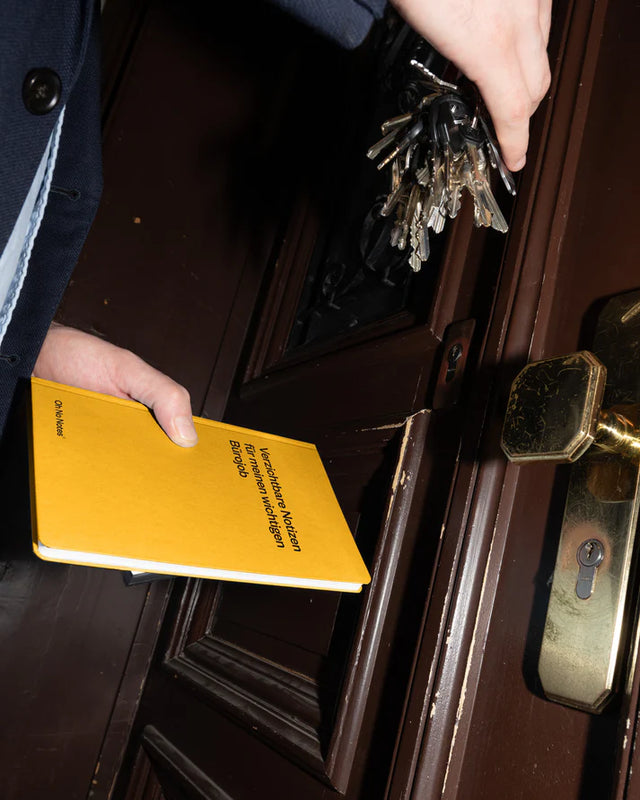 Notizbuch "Verzichtbare Notizen" | Oh No Notes