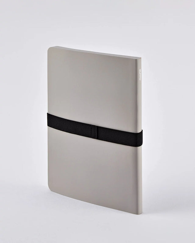 Notizbuch Not White -  L - „Grey“ | Nuuna