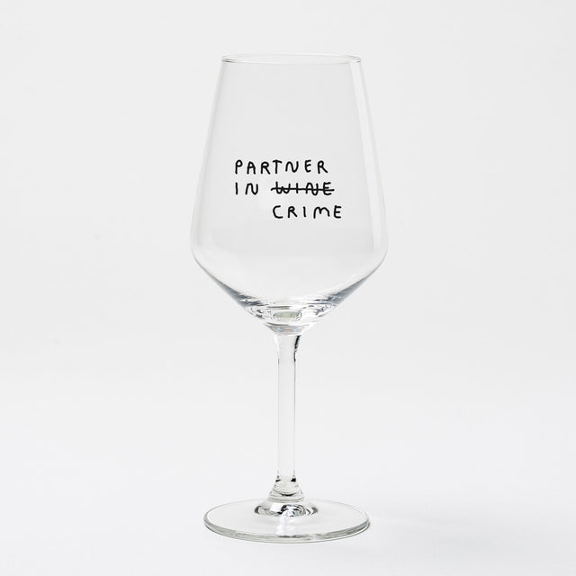 Weinglas "Partner in Wine" by Johanna Schwarzer