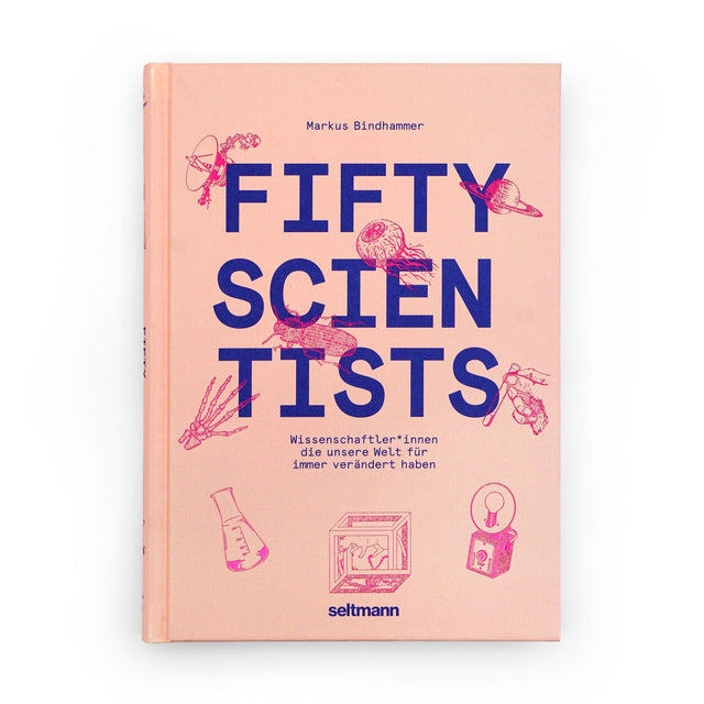 Fifty Scientists, Bildband von Markus Bindhammer – Cover