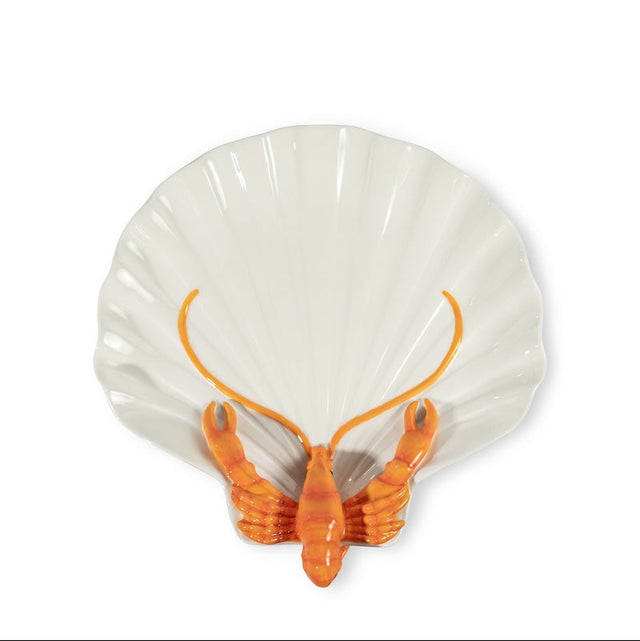 Servierplatte LOBSTI | Muschel mit Hummer
