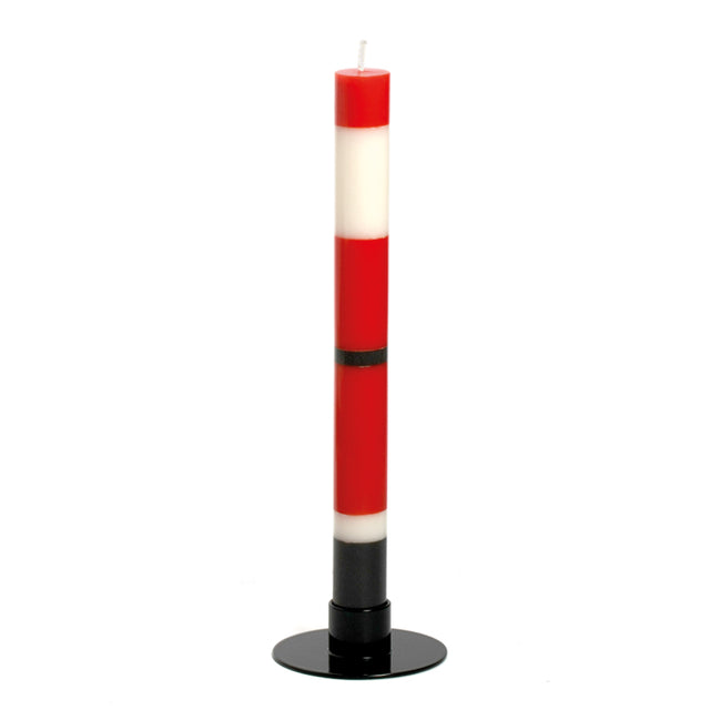 Weihnachtsmann | Handgegossene Weihnachtskerze aus Stearin