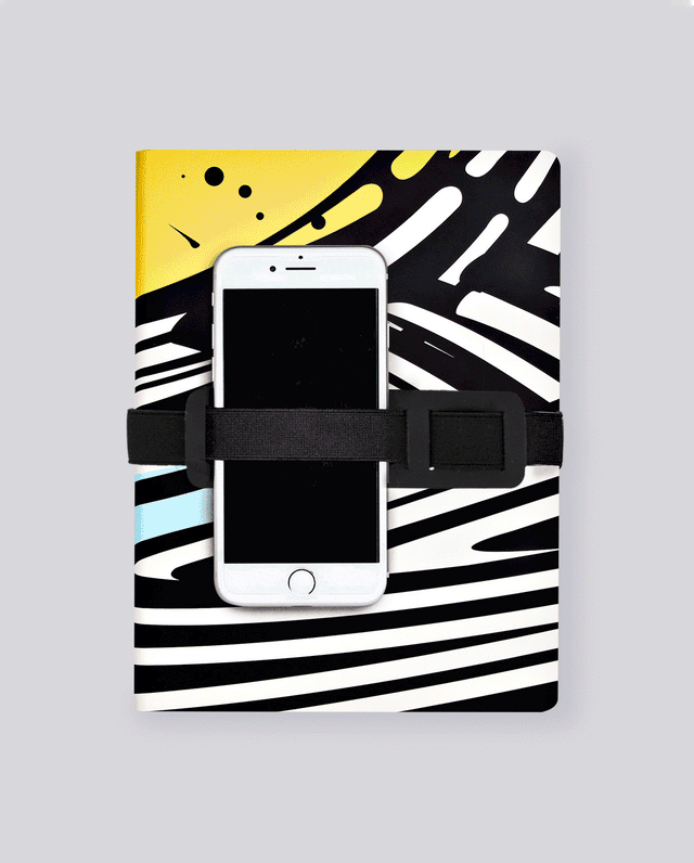 Anti-Handbag Textilband für Notizbücher L | Nuuna