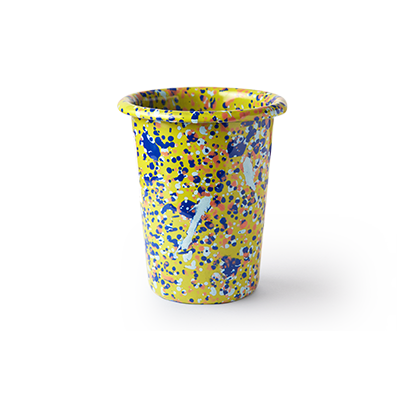Bunt gesprenkelter Emaille-Becher ISLAND BREEZE