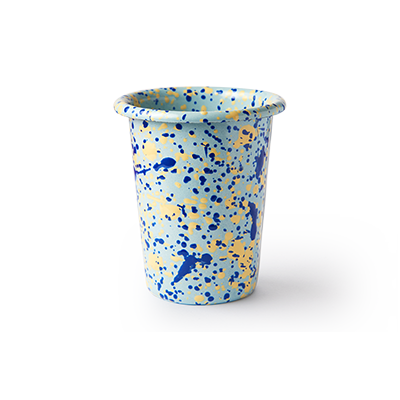 Bunt gesprenkelter Emaille-Becher ISLAND BREEZE