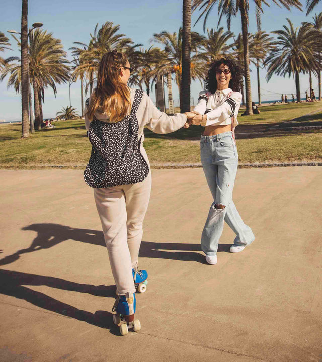 Notabag Original BLACK SPRINKLE | Tragetasche und Rucksack für unterwegs