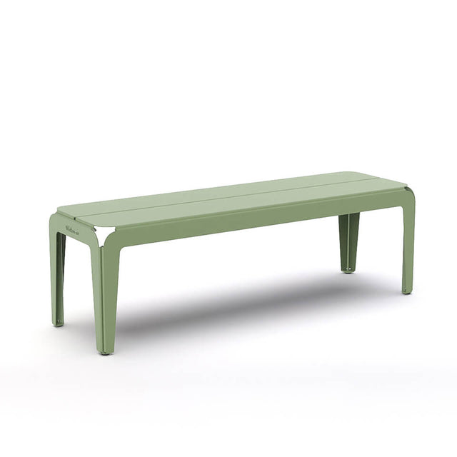 Bended Bench | Wetterfeste Garten-Bank aus Aluminium