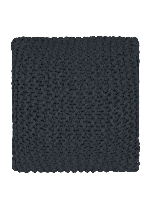 Grob gestricktes Kissen TUBE | 50x50 cm | Care By Me