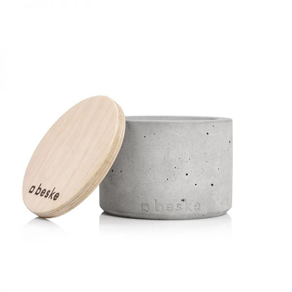 Rundes Beske-Betonfeuer SOLO | DM 14 cm, gerade