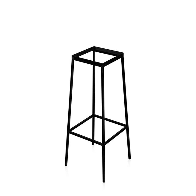 Handgeschweisster und pulverbeschichteter Ständer für Betonfeuer FUEGO (17 x 17 cm)