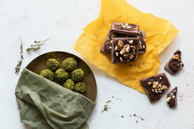 Bio-Bienenwachstuch-Set aus 2 Tüchern in S & M | Toff & Zürpel Manufaktur