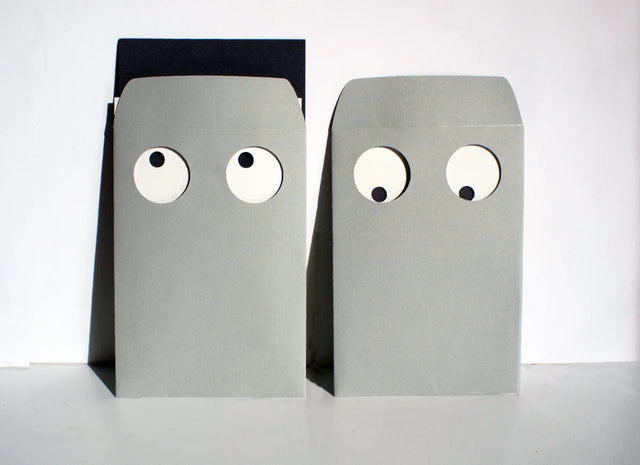Kulleraugen-Karte mit Umschlag "ROUND EYE" | cutandmake