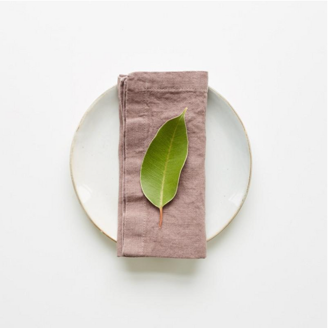 Serviette aus reinem Leinen | 2 Stück