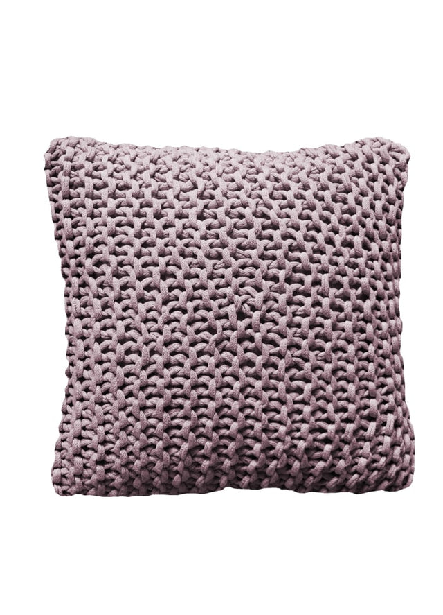 Grob gestricktes Kissen TUBE | 50x50 cm | Care By Me