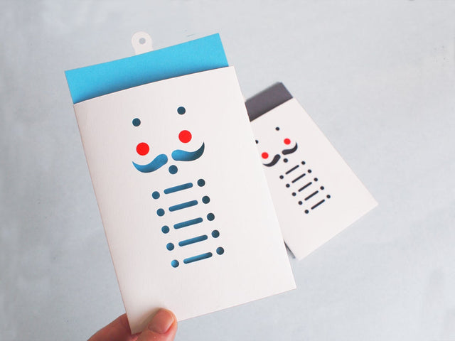 Hochwertige und liebevolle Weihnachtskarten mit gestanzten Motiven