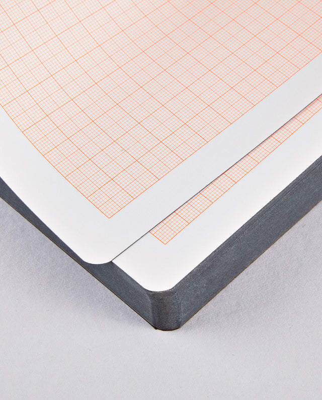 Notizbuch Graphic L „Millimeter“ | Nuuna