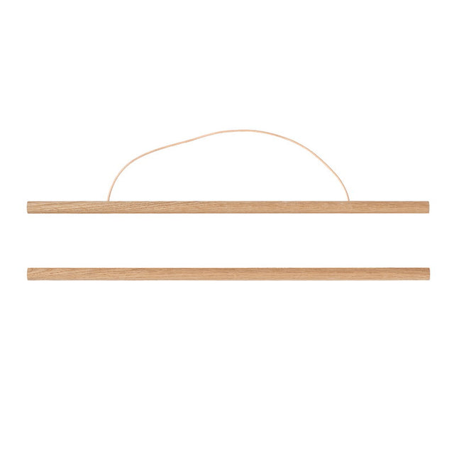 Runde magnetische Posterleisten aus Eiche | Teemu Järvi