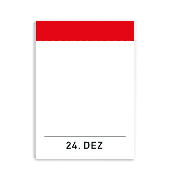 Postkarte "Kalenderblatt"