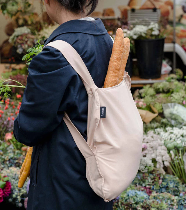 Notabag Original SAND | Tragetasche und Rucksack für unterwegs