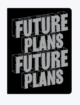Notizbuch Graphic L „Future Plans“