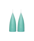 Konische Stumpenkerze 16 cm in Mint Green
