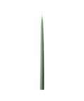Konische Stabkerze in Dark Reseda Green, 20 Zentimeter hoch