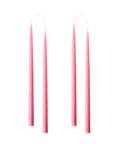 Konische Stabkerze in Pastel Rose, 20 Zentimeter hoch