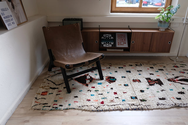 Azilal LONG DRIPPING DOTS | M | 1,25  x 2,65 m