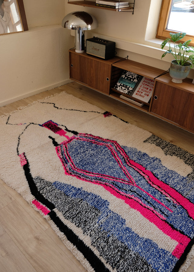 Azilal PINK SHAPE | 2,56  x 1,54 m