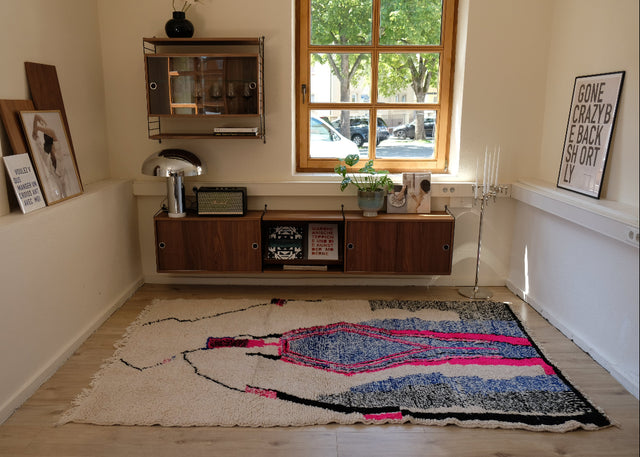 Azilal PINK SHAPE | 2,56  x 1,54 m