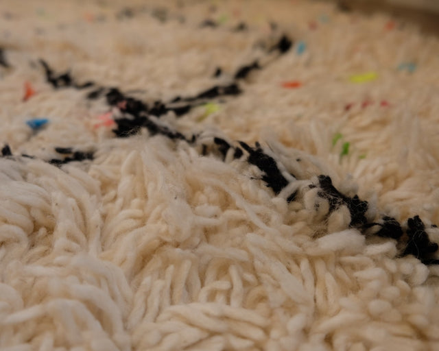 Beni Ourain "MINI DOTTIE" |  1 x 1,5 m