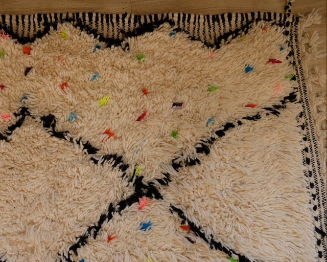 Beni Ourain "MINI DOTTIE" |  1 x 1,5 m