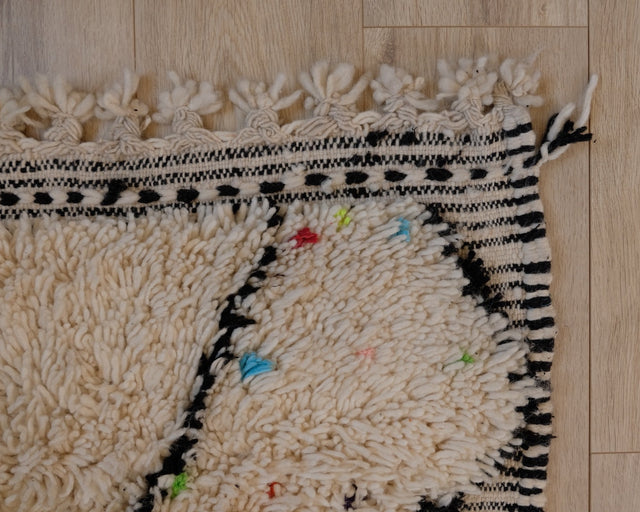 Beni Ourain "MINI DOTTIE" |  1 x 1,5 m