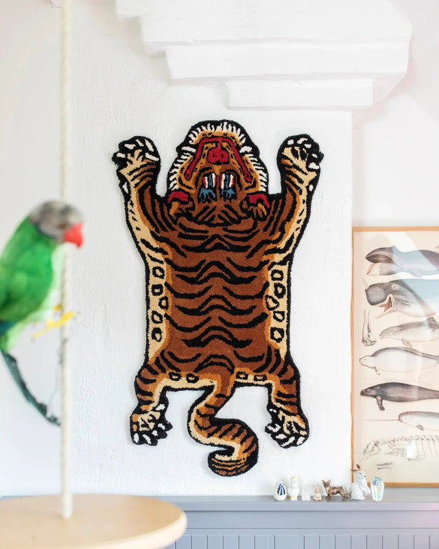 Wollteppich TIGER RUG Small